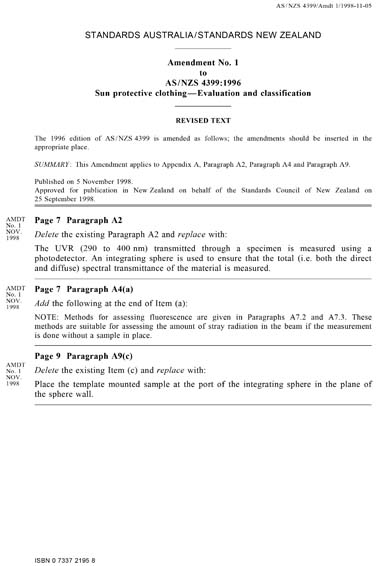Standards PDF Cover Page