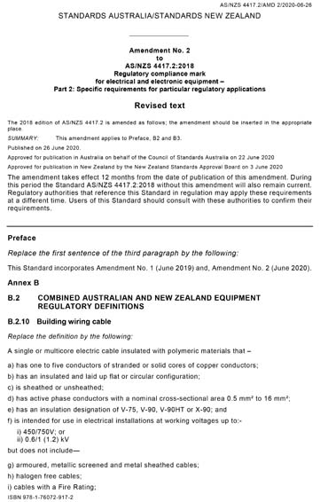 Standards PDF Cover Page