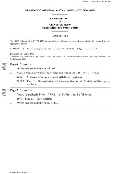 Standards PDF Cover Page