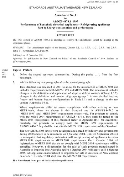 Standards PDF Cover Page