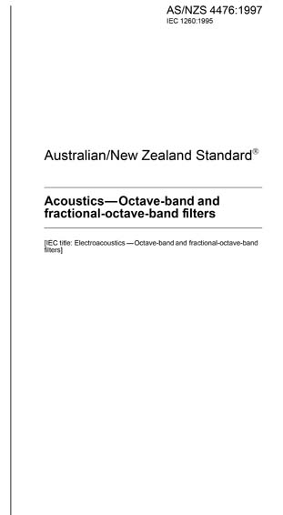 Standards PDF Cover Page