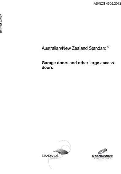 Standards PDF Cover Page