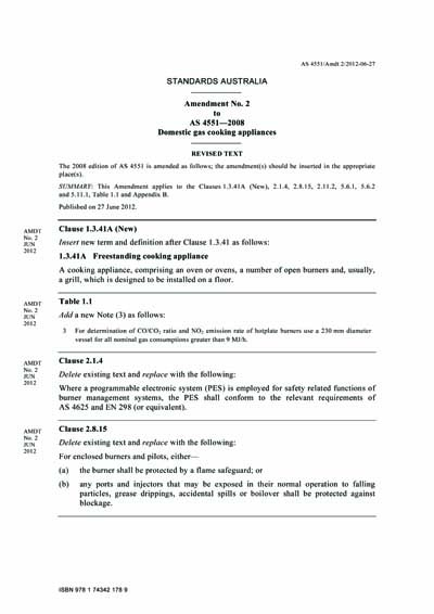Standards PDF Cover Page