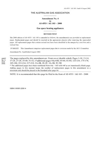 Standards PDF Cover Page