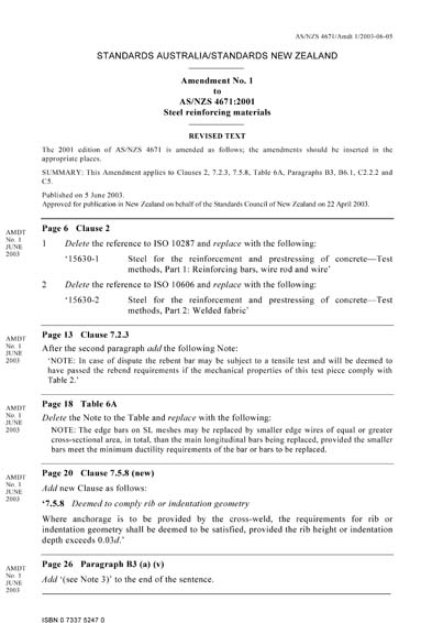 Standards PDF Cover Page