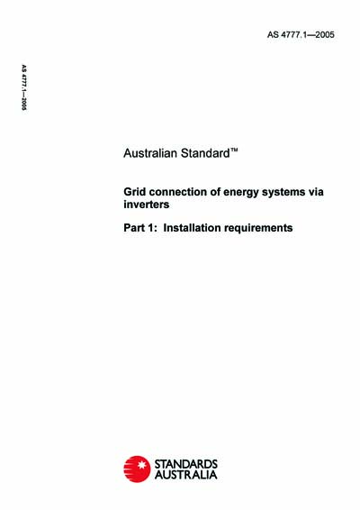 Standards PDF Cover Page
