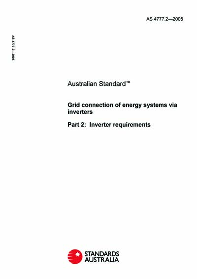 Standards PDF Cover Page
