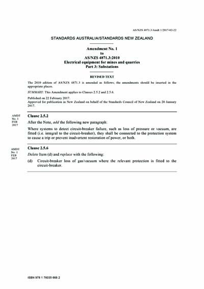 Standards PDF Cover Page