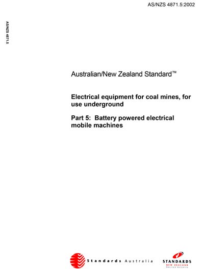 Standards PDF Cover Page