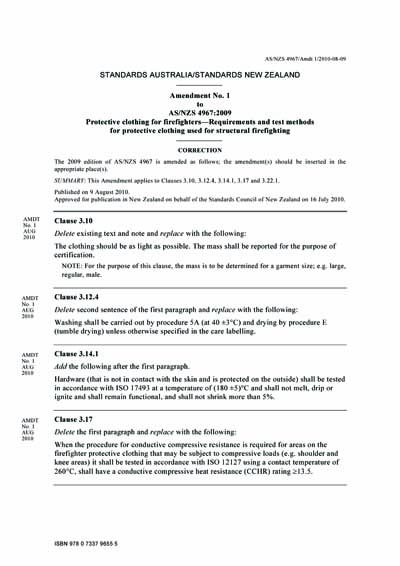 Standards PDF Cover Page