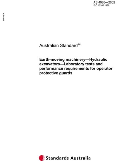 Standards PDF Cover Page