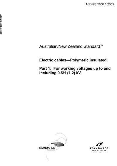 Standards PDF Cover Page