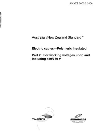 Standards PDF Cover Page