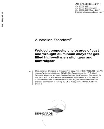 AS EN 50069-2013 - Welded composite enclosures of cast and wrought ...