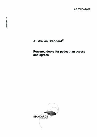 Standards PDF Cover Page