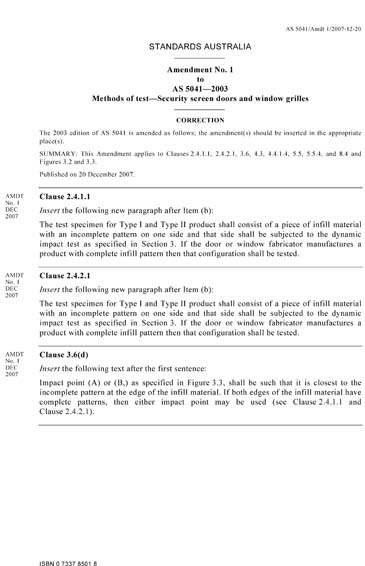 Standards PDF Cover Page