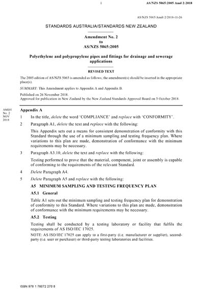 Standards PDF Cover Page
