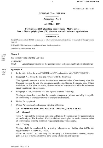 Standards PDF Cover Page