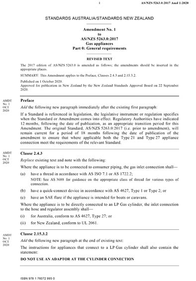 Standards PDF Cover Page