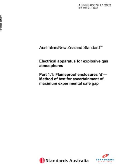 Standards PDF Cover Page