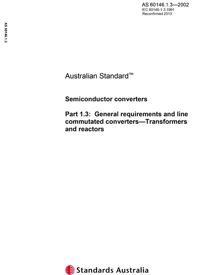 Standards PDF Cover Page