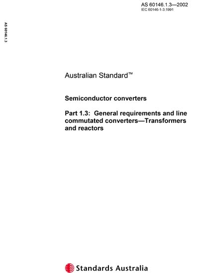 Standards PDF Cover Page