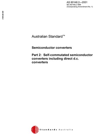 Standards PDF Cover Page