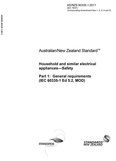 Standards PDF Cover Page
