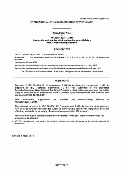 Standards PDF Cover Page