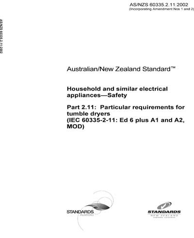 Standards PDF Cover Page