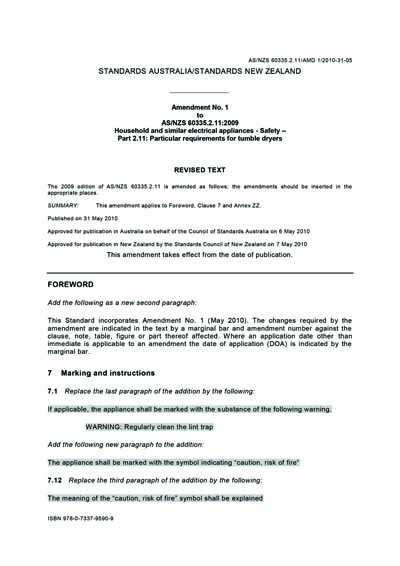 Standards PDF Cover Page