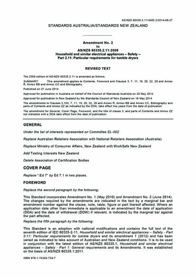 Standards PDF Cover Page