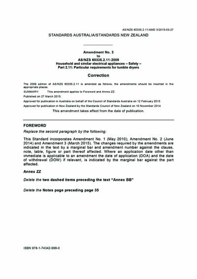 Standards PDF Cover Page