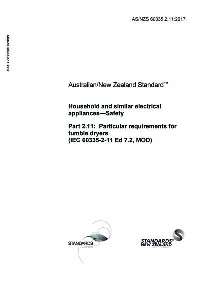 Standards PDF Cover Page
