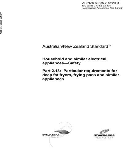 Standards PDF Cover Page