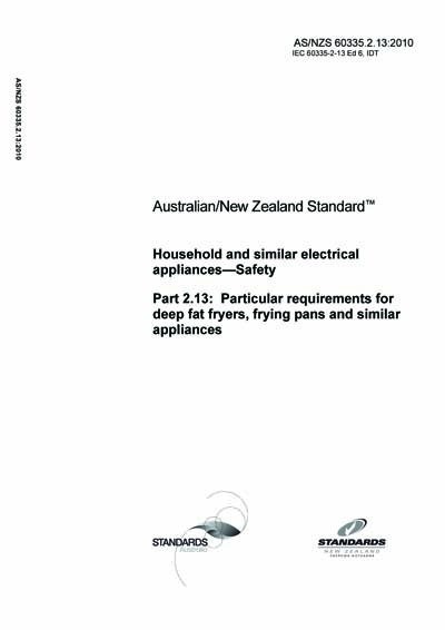 Standards PDF Cover Page