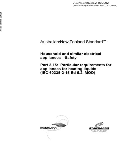 Standards PDF Cover Page