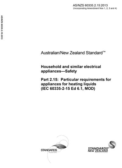 Standards PDF Cover Page
