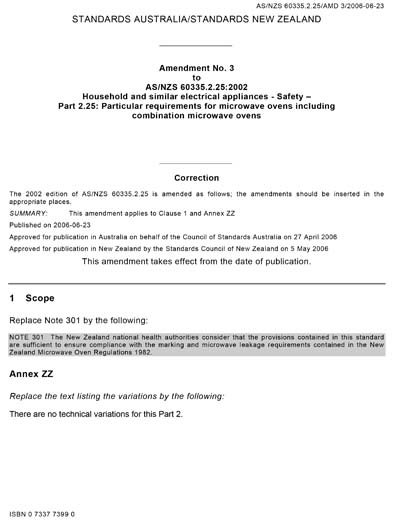 Standards PDF Cover Page