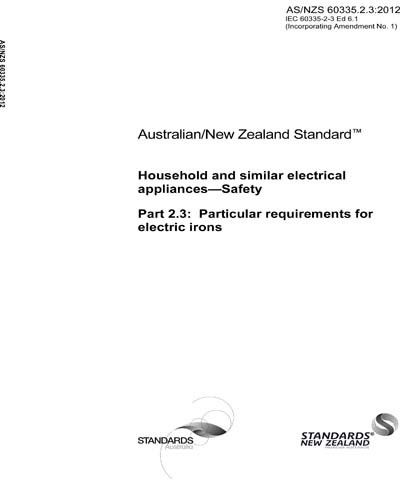 Standards PDF Cover Page