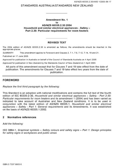 Standards PDF Cover Page