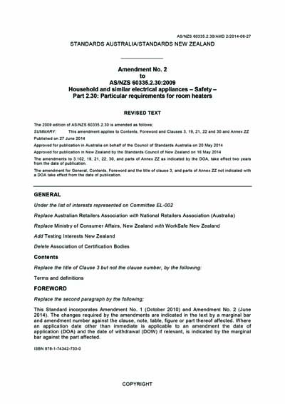 Standards PDF Cover Page