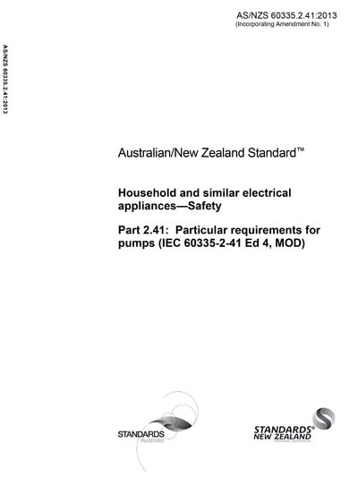 Standards PDF Cover Page