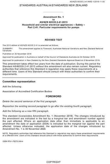 Standards PDF Cover Page