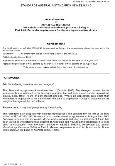 Standards PDF Cover Page