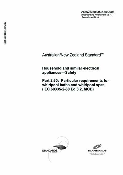 Standards PDF Cover Page