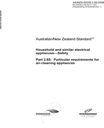 Standards PDF Cover Page