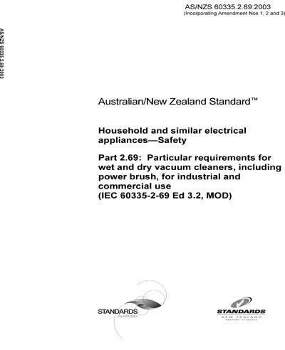 Standards PDF Cover Page