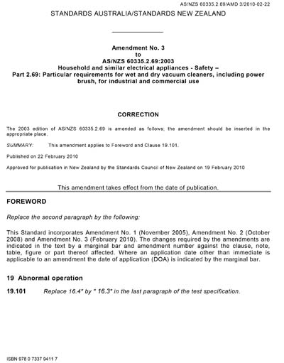Standards PDF Cover Page
