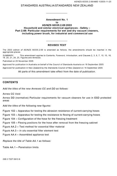 Standards PDF Cover Page